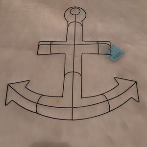 Nautical Anchor Wire Wreath Form Frame Craft Decor